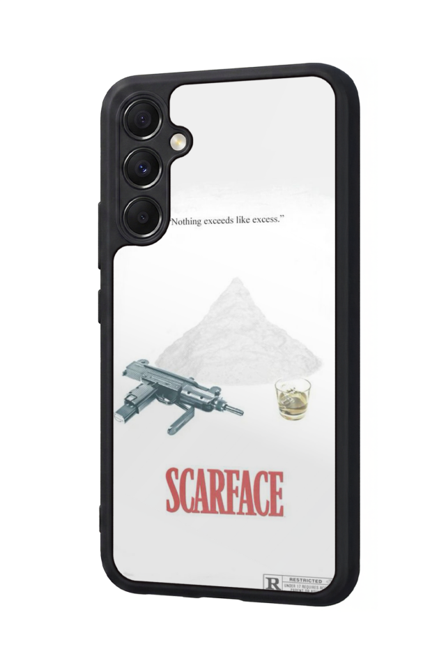 Samsung Galaxy A34 Uyumlu Scarface Tasarımlı Glossy Premium Kılıf