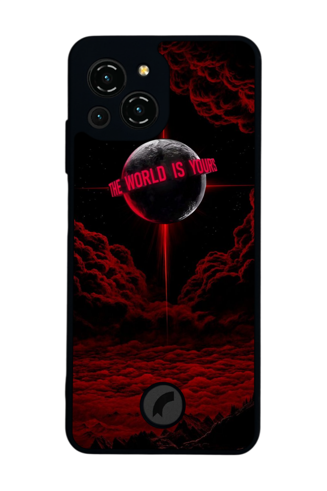 Reeder S23 Pro Max Uyumlu Scarface Tasarımlı Glossy Premium Kılıf