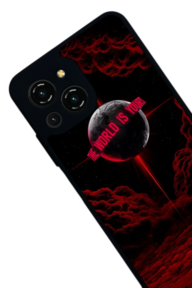 Reeder S23 Pro Max Uyumlu Scarface Tasarımlı Glossy Premium Kılıf