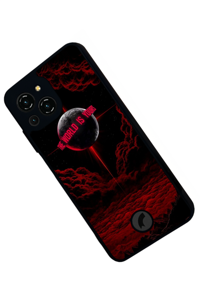 Reeder S23 Pro Max Uyumlu Scarface Tasarımlı Glossy Premium Kılıf