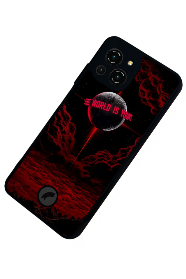 Reeder S23 Pro Max Uyumlu Scarface Tasarımlı Glossy Premium Kılıf