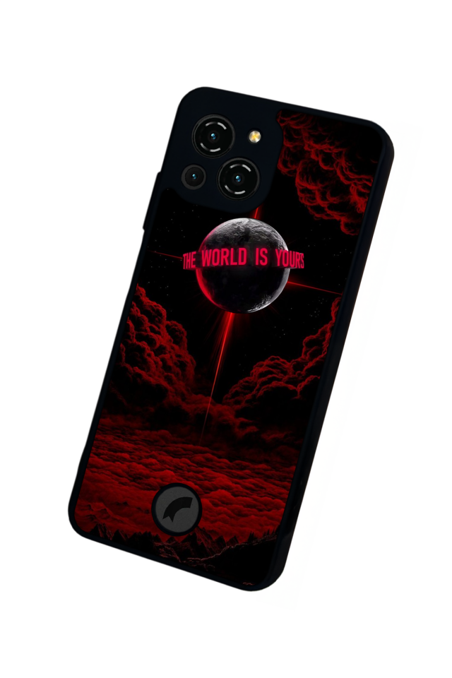 Reeder S23 Pro Max Uyumlu Scarface Tasarımlı Glossy Premium Kılıf