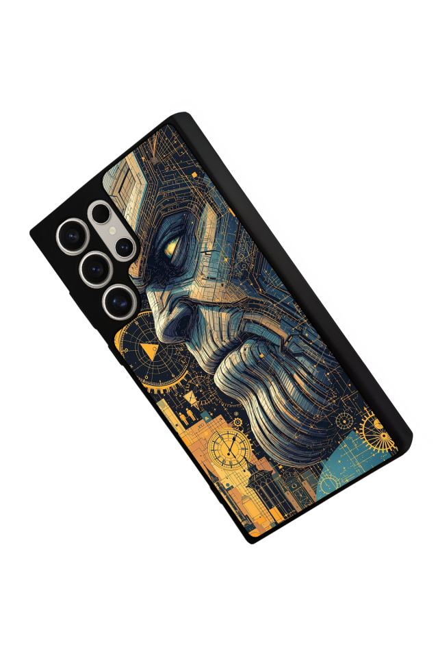 Samsung Galaxy S22 Ultra Uyumlu Thanos Tasarımlı Glossy Premium Kılıf