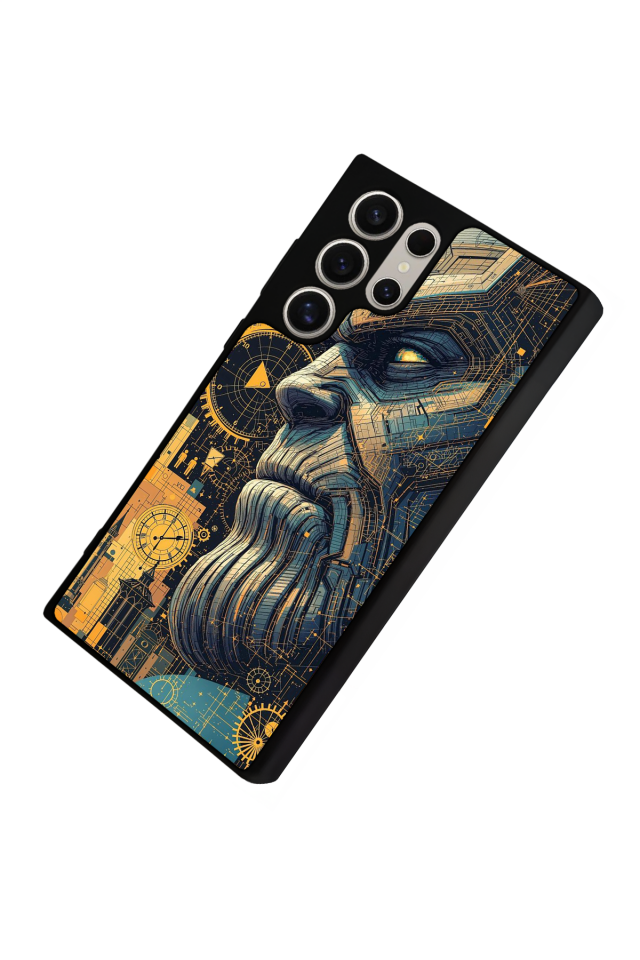 Samsung Galaxy S22 Ultra Uyumlu Thanos Tasarımlı Glossy Premium Kılıf