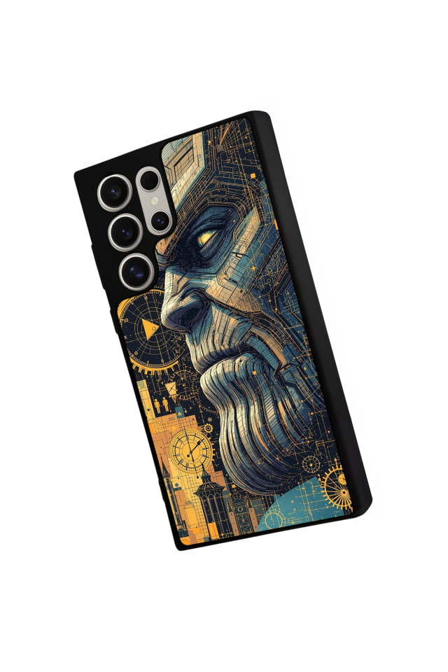 Samsung Galaxy S22 Ultra Uyumlu Thanos Tasarımlı Glossy Premium Kılıf