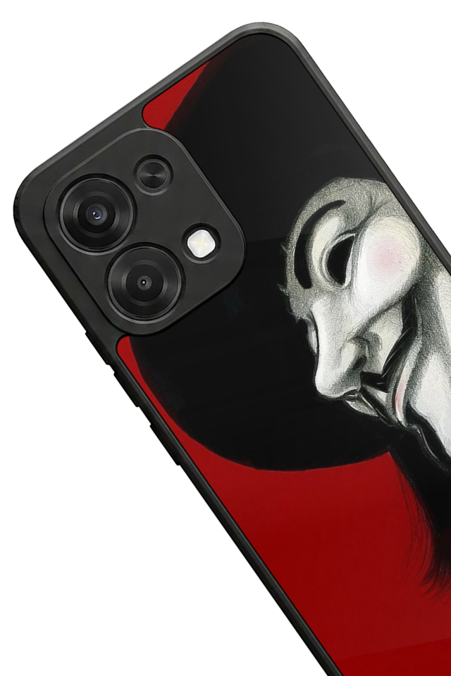 Oppo A6 Pro Uyumlu Vendetta Tasarımlı Glossy Premium Kılıf