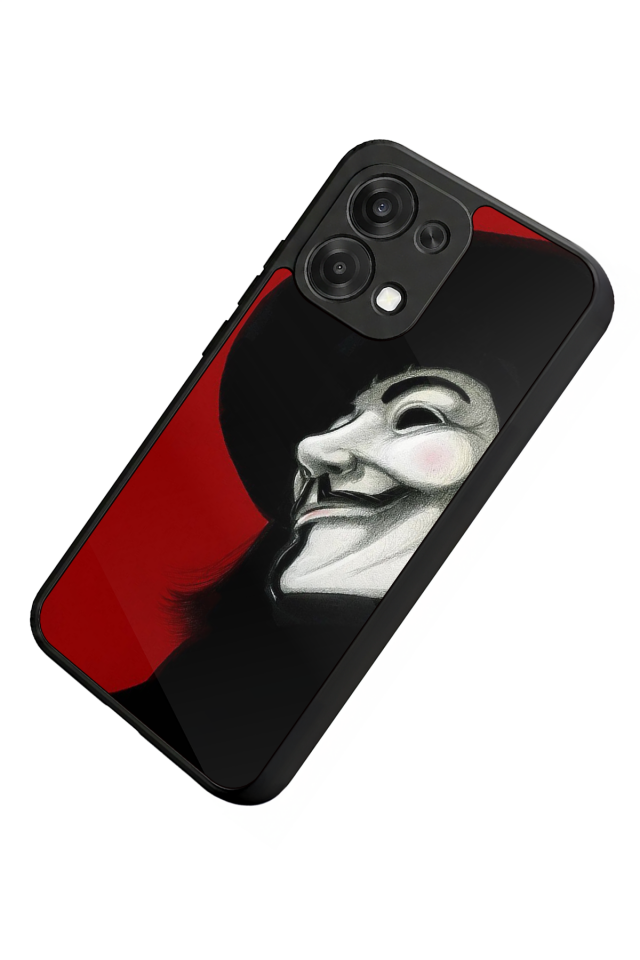 Oppo A6 Pro Uyumlu Vendetta Tasarımlı Glossy Premium Kılıf