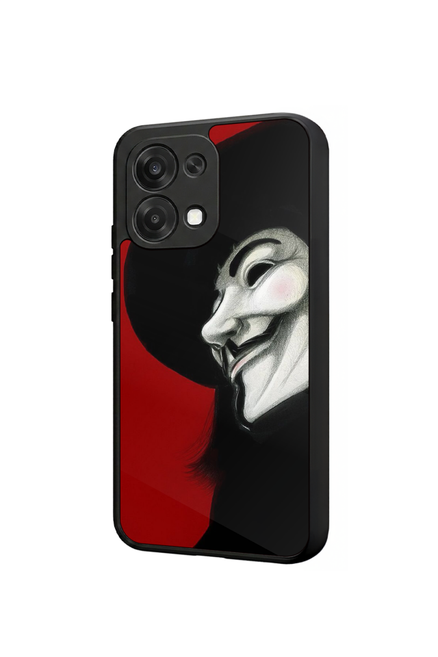Oppo A6 Pro Uyumlu Vendetta Tasarımlı Glossy Premium Kılıf