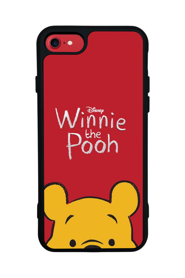iPhone 8 Uyumlu Winnie Tasarımlı Glossy Premium Kılıf