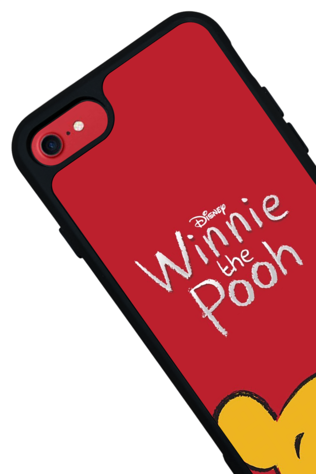 iPhone 8 Uyumlu Winnie Tasarımlı Glossy Premium Kılıf