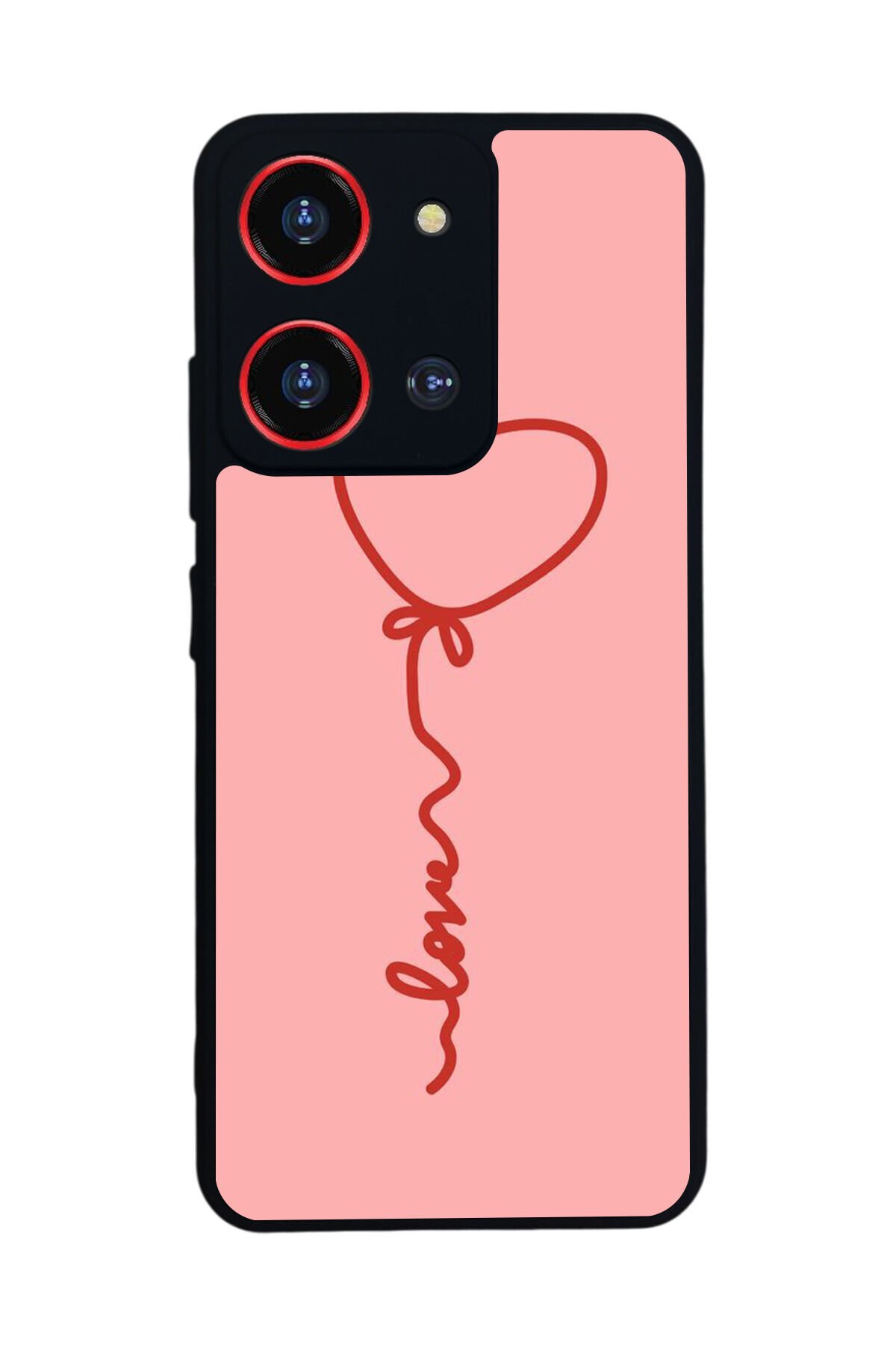 Reeder S19 Max Pro S ZOOM Uyumlu Kalp Love Tasarımlı Glossy Premium Kılıf