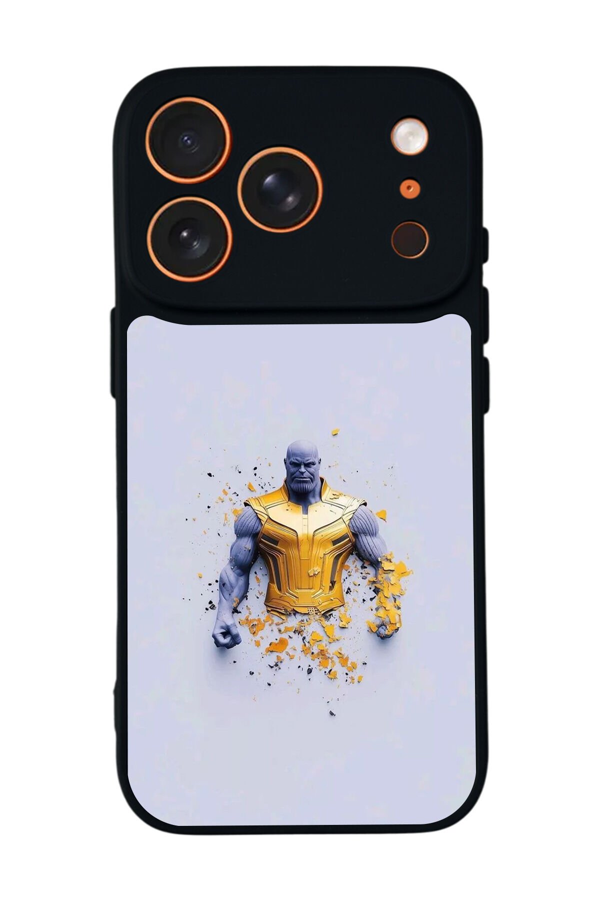 iPhone 17 Pro Uyumlu Thanos Tasarımlı Glossy Premium Kılıf