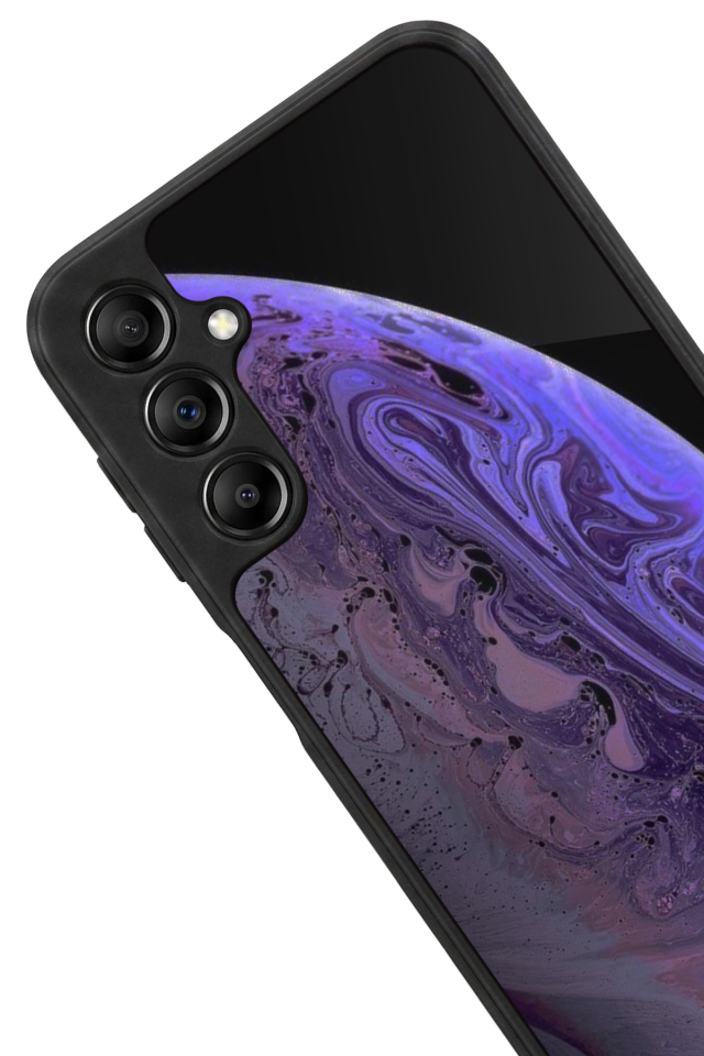 Samsung Galaxy A14 Uyumlu Ay Tasarımlı Glossy Premium Kılıf