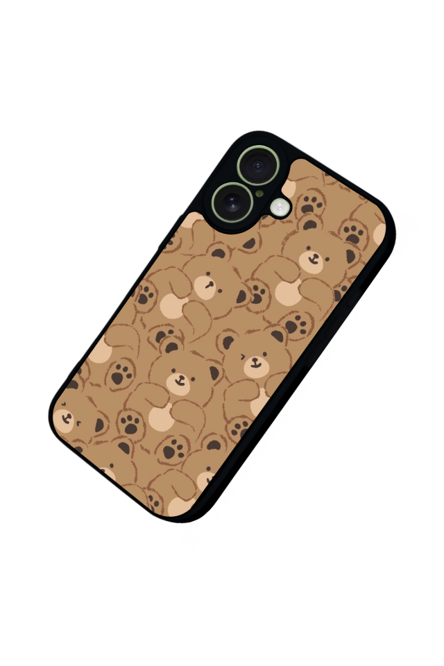 iPhone 17 Uyumlu Ayı Tasarımlı Glossy Premium Kılıf