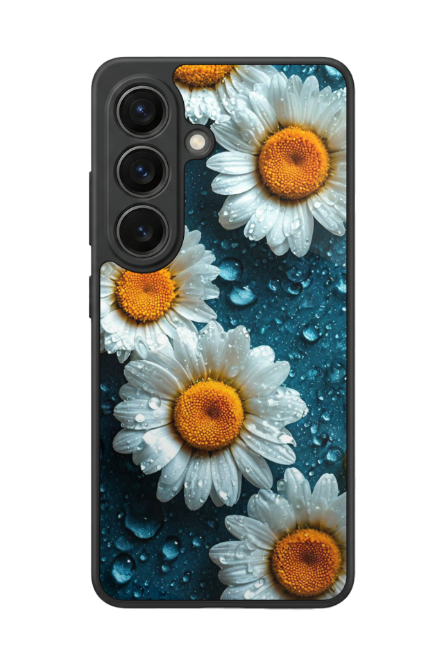 Samsung Galaxy S26 Uyumlu Cicek Tasarımlı Glossy Premium Kılıf