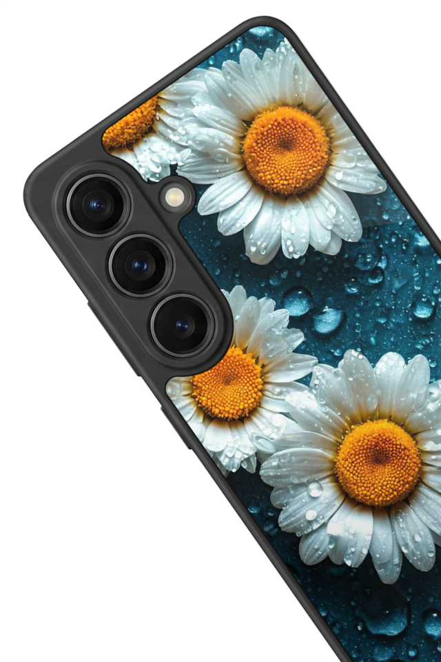 Samsung Galaxy S26 Uyumlu Cicek Tasarımlı Glossy Premium Kılıf