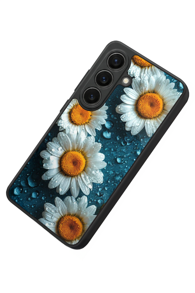 Samsung Galaxy S26 Uyumlu Cicek Tasarımlı Glossy Premium Kılıf