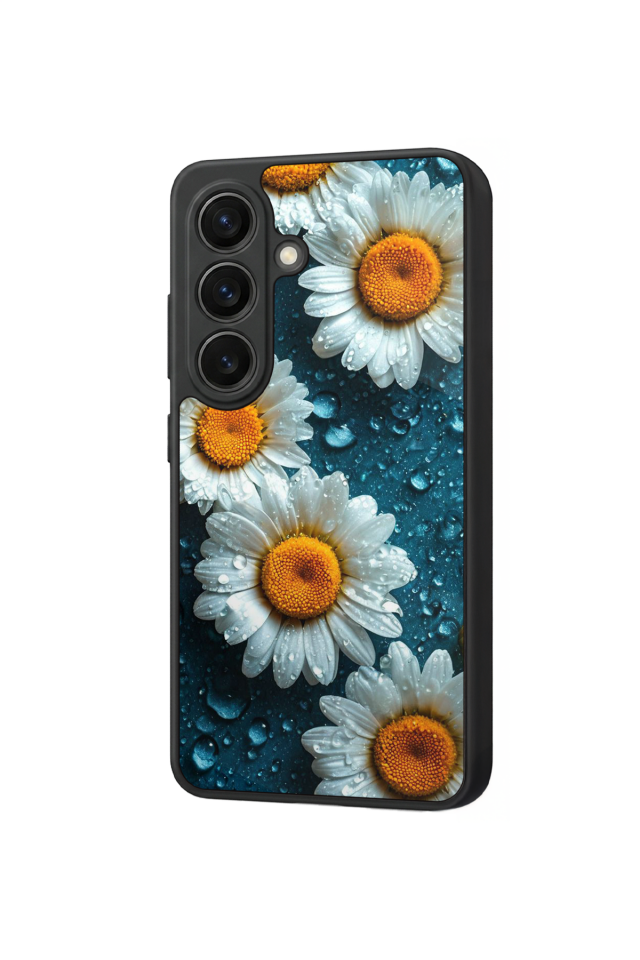 Samsung Galaxy S26 Uyumlu Cicek Tasarımlı Glossy Premium Kılıf