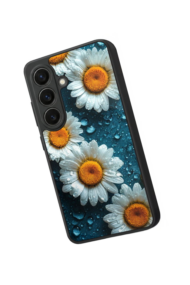 Samsung Galaxy S26 Uyumlu Cicek Tasarımlı Glossy Premium Kılıf