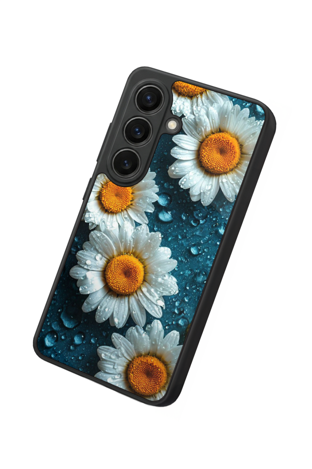Samsung Galaxy S26 Uyumlu Cicek Tasarımlı Glossy Premium Kılıf