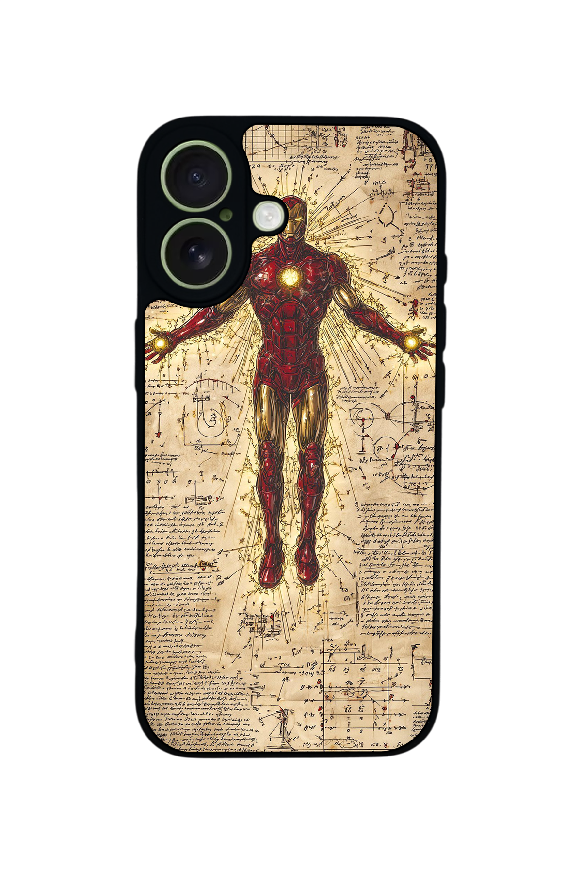 iPhone 17 Uyumlu Iron Man ( Demir Adam ) Tasarımlı Glossy Premium Kılıf