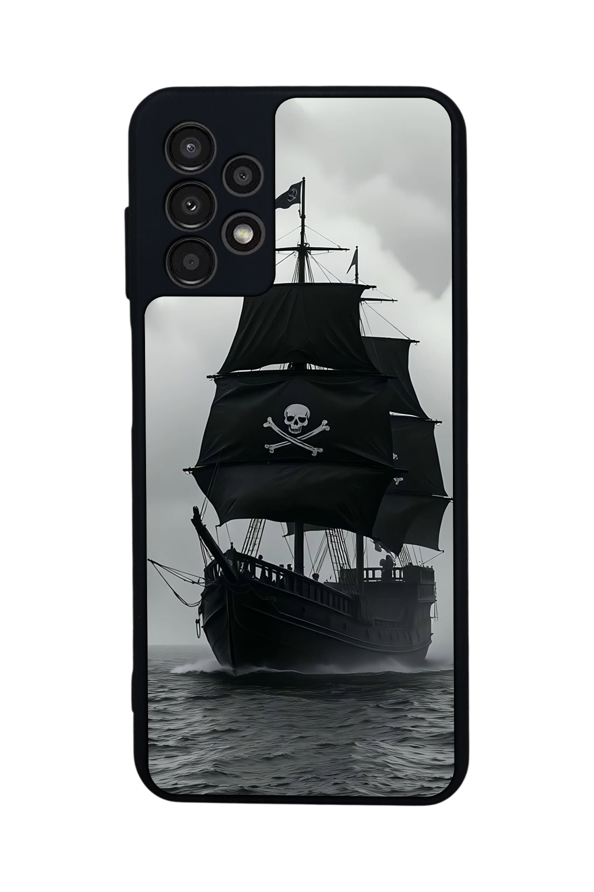 Samsung Galaxy A13 Uyumlu Korsan Tasarımlı Glossy Premium Kılıf