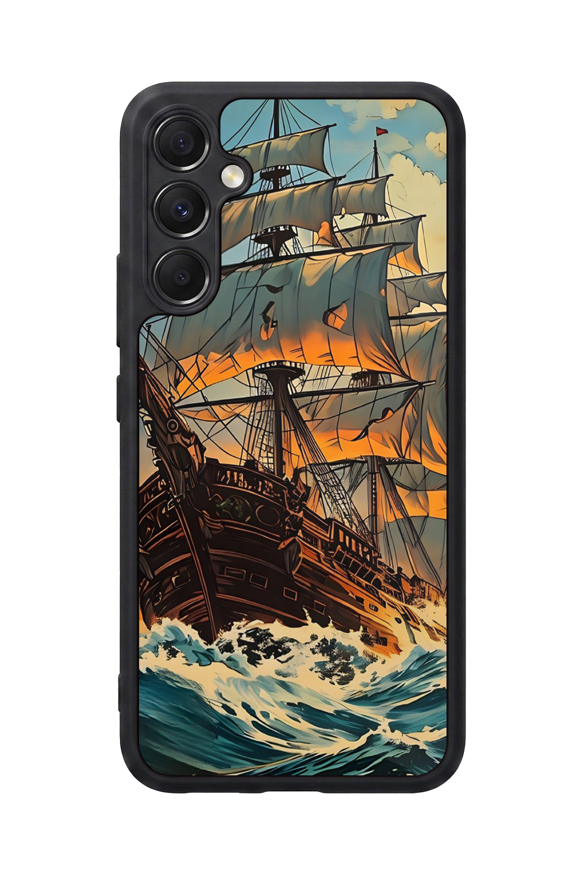 Samsung Galaxy M34 Uyumlu Korsan Tasarımlı Glossy Premium Kılıf