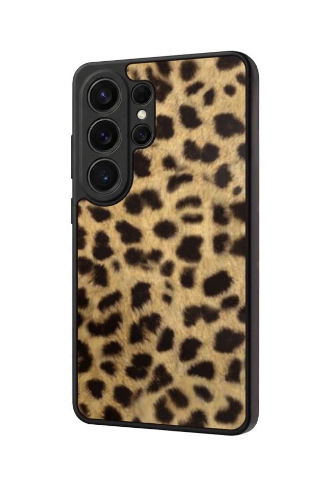 Samsung Galaxy S26 Ultra Uyumlu Leopar Tasarımlı Glossy Premium Kılıf