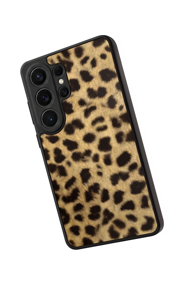 Samsung Galaxy S26 Ultra Uyumlu Leopar Tasarımlı Glossy Premium Kılıf