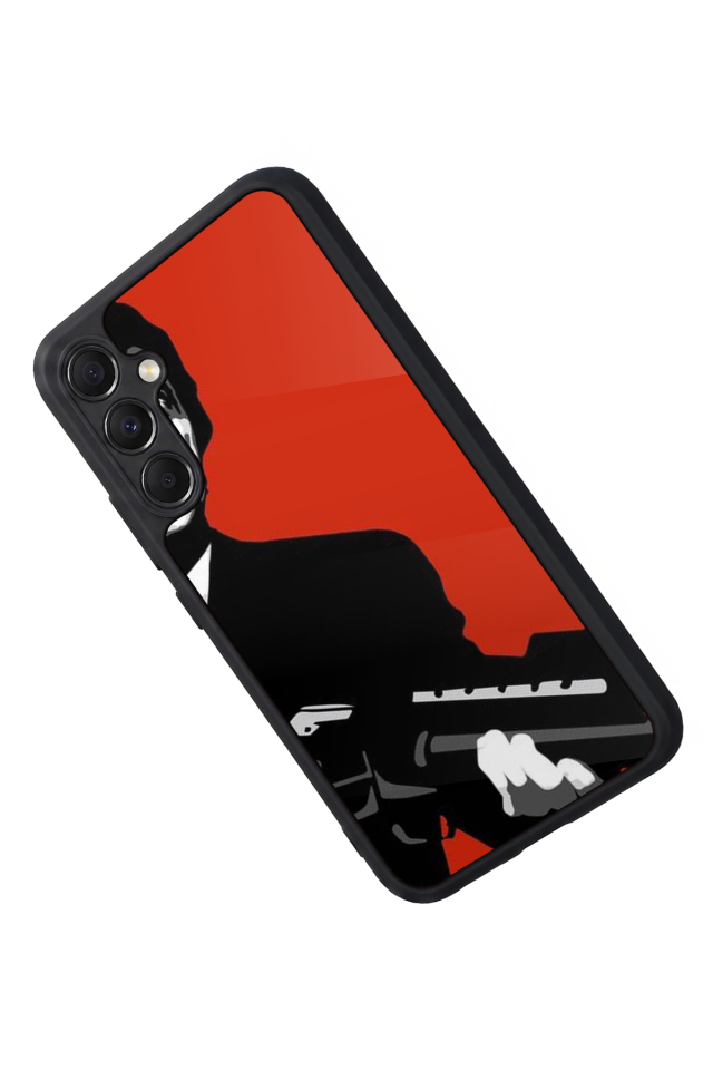 Samsung Galaxy A34 Uyumlu Scarface Tasarımlı Glossy Premium Kılıf