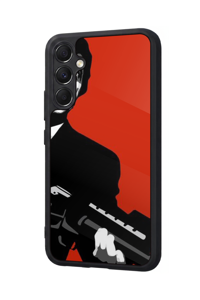 Samsung Galaxy A34 Uyumlu Scarface Tasarımlı Glossy Premium Kılıf