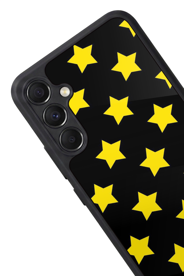 Samsung Galaxy A34 Uyumlu Simsek Tasarımlı Glossy Premium Kılıf