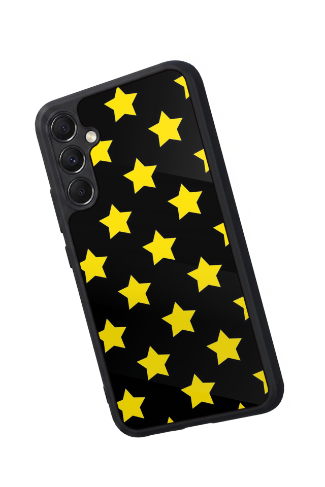 Samsung Galaxy A34 Uyumlu Simsek Tasarımlı Glossy Premium Kılıf