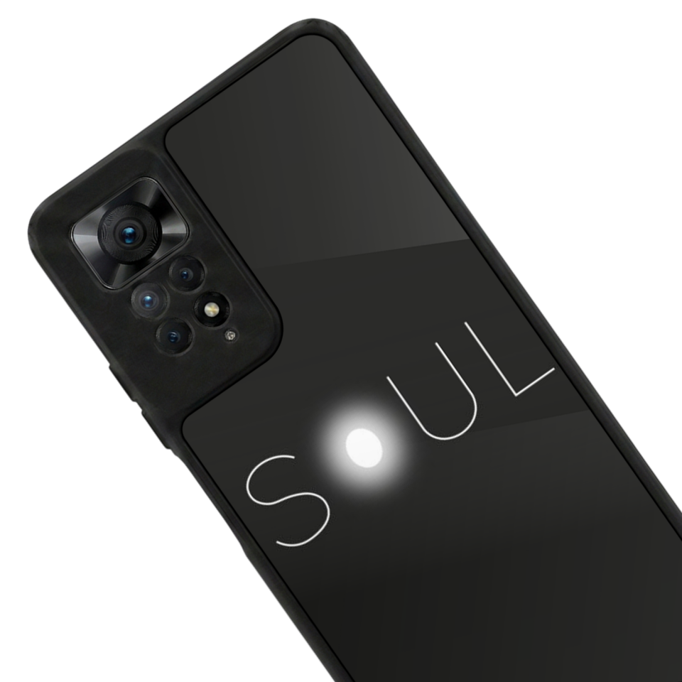 Xiaomi Redmi Note 11 Pro Uyumlu Line Art Tasarımlı Glossy Premium Kılıf