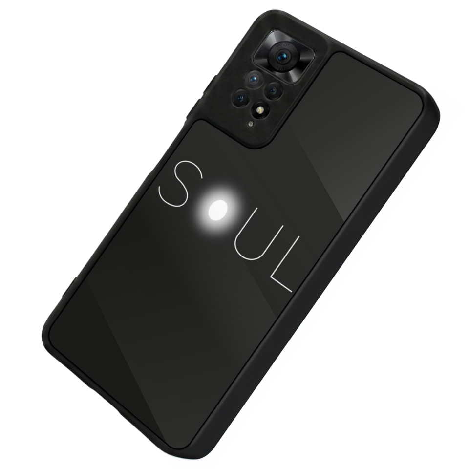 Xiaomi Redmi Note 11 Pro Uyumlu Line Art Tasarımlı Glossy Premium Kılıf