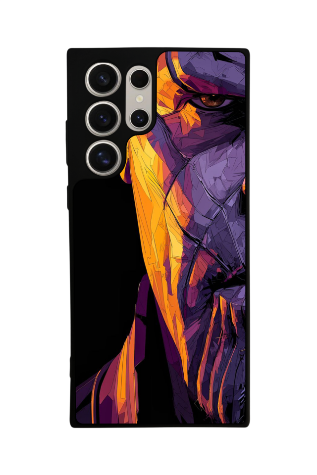 Samsung Galaxy S22 Ultra Uyumlu Thanos Tasarımlı Glossy Premium Kılıf