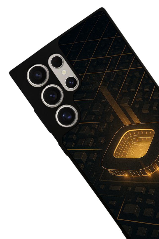 Samsung Galaxy S23 Ultra Uyumlu Aslan Tasarımlı Glossy Premium Kılıf