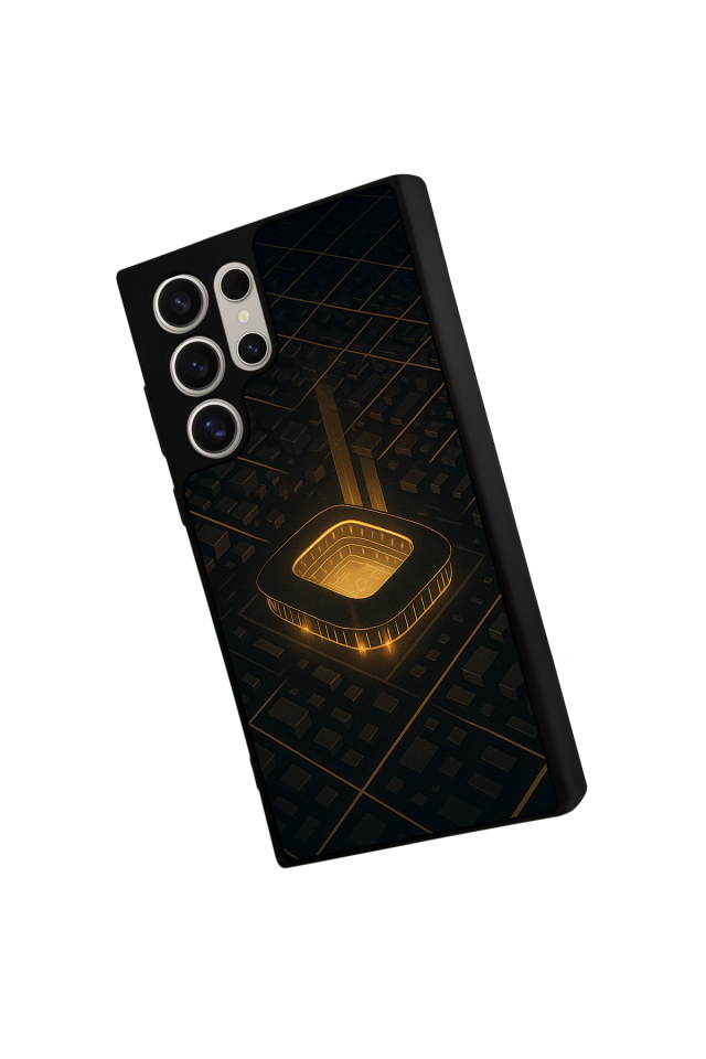 Samsung Galaxy S23 Ultra Uyumlu Aslan Tasarımlı Glossy Premium Kılıf