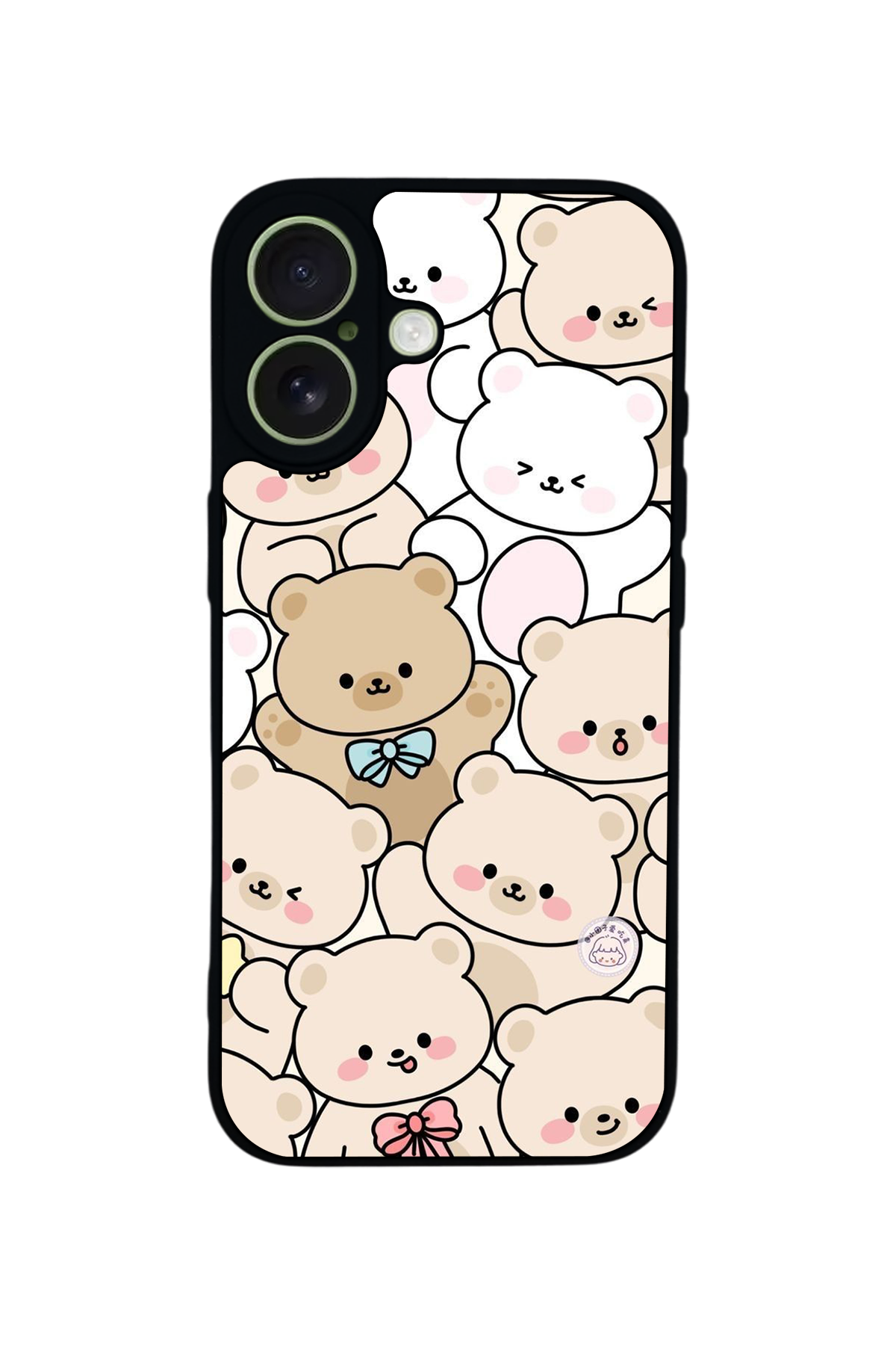 iPhone 17 Uyumlu Ayı Tasarımlı Glossy Premium Kılıf