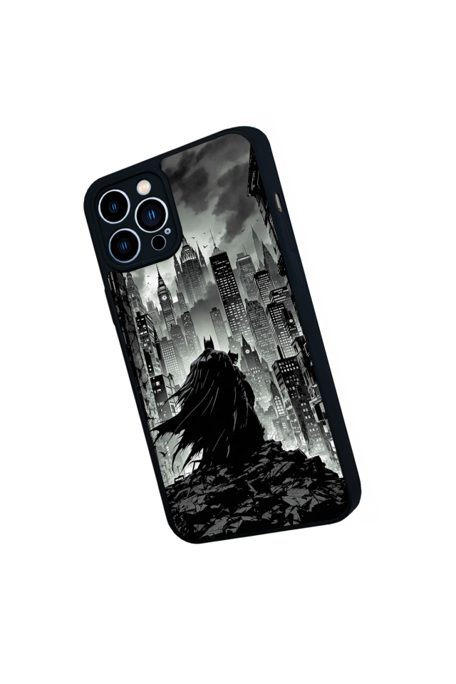 iPhone 13 Pro Max Uyumlu Batman Tasarımlı Glossy Premium Kılıf