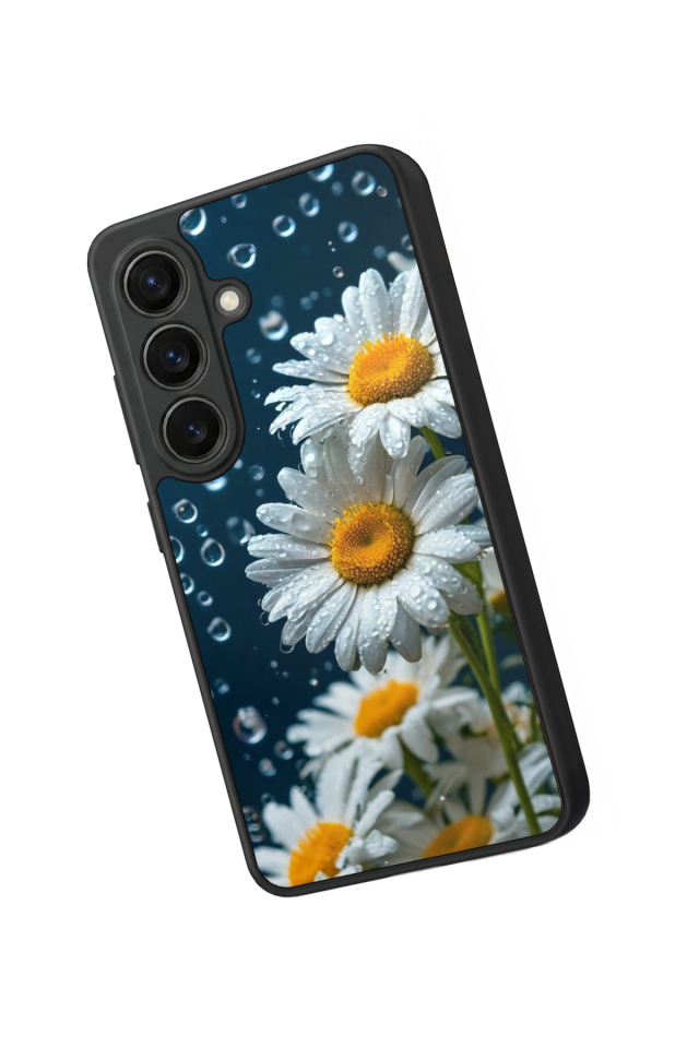 Samsung Galaxy S26 Uyumlu Cicek Tasarımlı Glossy Premium Kılıf