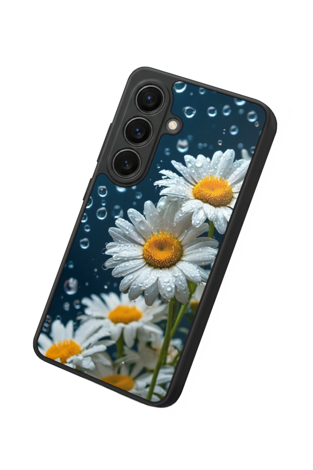 Samsung Galaxy S26 Uyumlu Cicek Tasarımlı Glossy Premium Kılıf