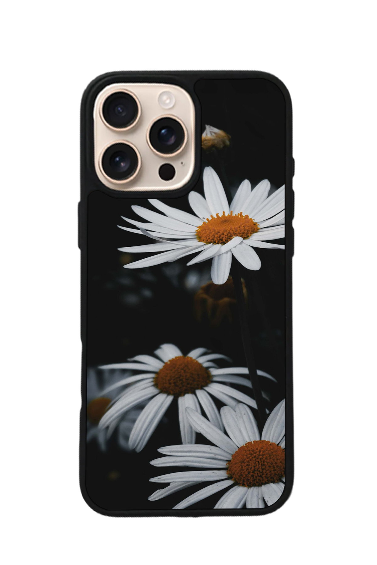 iPhone 14 Pro Max Uyumlu Cicek Tasarımlı Glossy Premium Kılıf