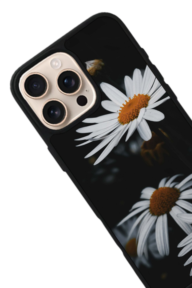 iPhone 14 Pro Max Uyumlu Cicek Tasarımlı Glossy Premium Kılıf