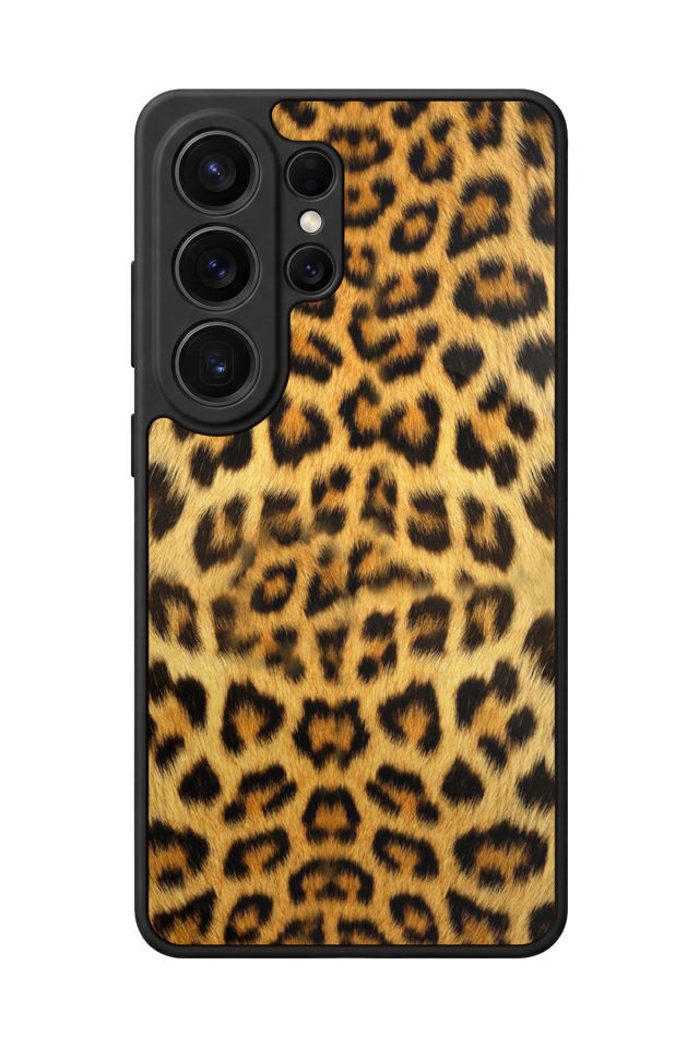 Samsung Galaxy S26 Ultra Uyumlu Leopar Tasarımlı Glossy Premium Kılıf