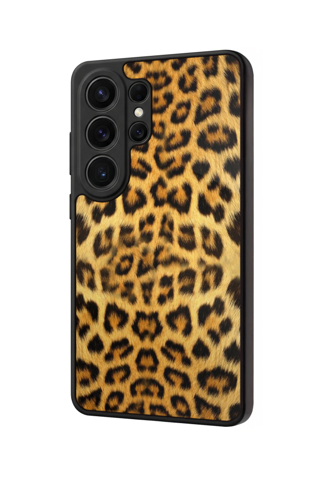 Samsung Galaxy S26 Ultra Uyumlu Leopar Tasarımlı Glossy Premium Kılıf