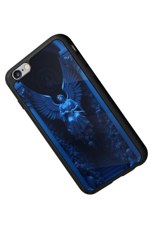 iPhone 6 Plus Uyumlu Melek Tasarımlı Glossy Premium Kılıf
