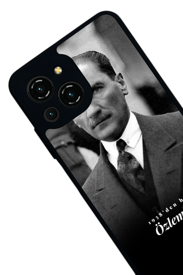 Reeder S23 Pro Max Uyumlu Mustafa Kemal Ataturk Tasarımlı Glossy Premium Kılıf