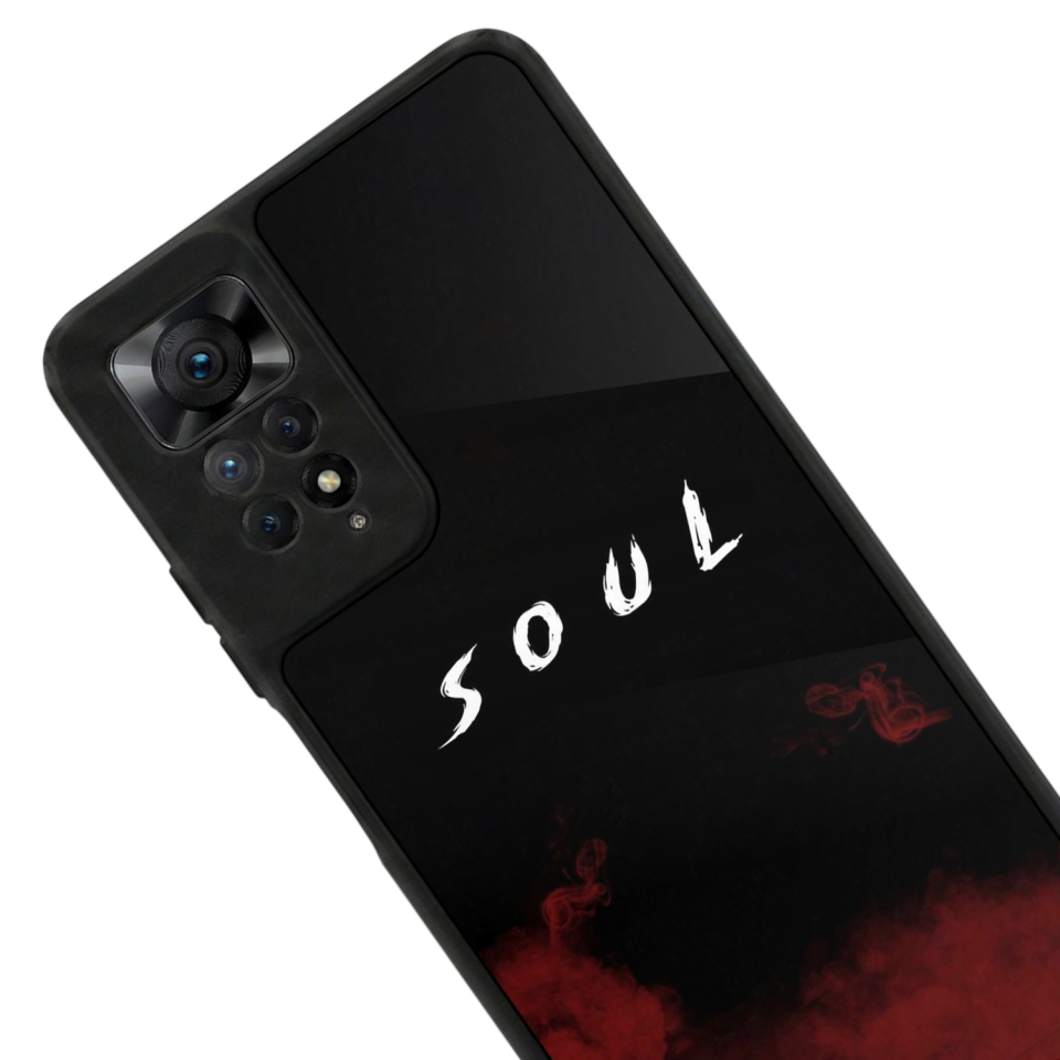 Xiaomi Redmi Note 11 Pro Uyumlu SOUL Tasarımlı Glossy Premium Kılıf