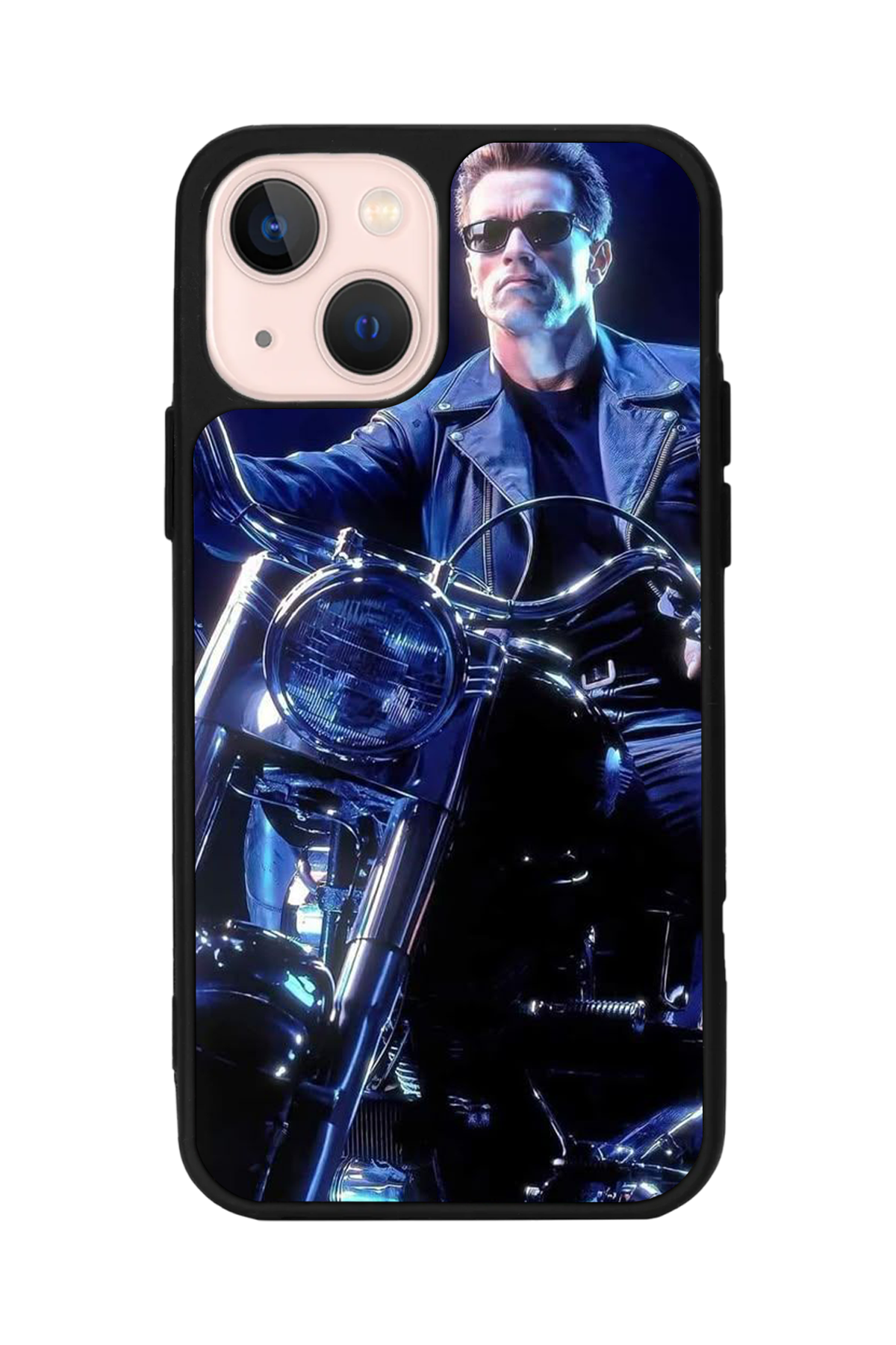 iPhone 13 Mini Uyumlu Terminator Tasarımlı Glossy Premium Kılıf